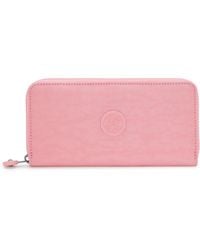 Kipling - Wallet & Purses Money World Enjoyable Blush Large - Lyst
