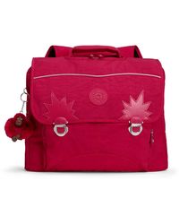 Kipling - Backpack Iniko True Pink Medium - Lyst