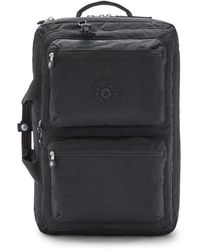 Kipling Large 2-in-1 Overnight Bag Convertible To Backpack With Laptop Sleeve - Black