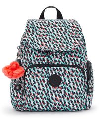 Kipling - Backpack City Zip Mini Abstract Small - Lyst