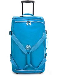 Kipling - Wheeled Luggage Teagan M Eager Blue Medium - Lyst
