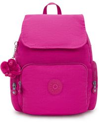 Kipling - Backpack City Zip S Pearl Jacquard Small - Lyst