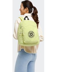 Kipling - Backpacks Seoul M Lite Lime Green Lite - Lyst