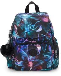 Kipling - Backpack City Zip Mini Palm Mood Small - Lyst