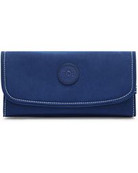 Kipling Large Rfid Wallet - Blue