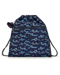 Kipling - Backpack Supertaboo Fun Ocean Prt Medium - Lyst