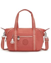Kipling - Shoulder Bag Art Mini Vintage Pink Orange Small - Lyst