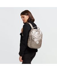 Kipling - Backpack Seoul S Starry Metallic Small - Lyst