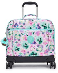 Kipling - Carry On New Storia Pink Palm Large - Lyst