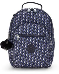 Kipling - Backpack Seoul S 3d K Blue Small - Lyst