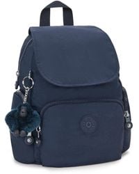 Kipling - Backpack City Zip Mini Muted Sage Combo Small - Lyst