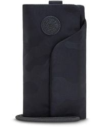 Kipling Small Wallet-style Organiser With Magnet Closure - Black