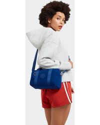 Kipling - Shoulder Bag Bina M Deep Sky Blue Medium - Lyst