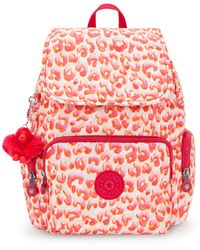Kipling - Backpack City Zip S Latin Cheetah Small - Lyst