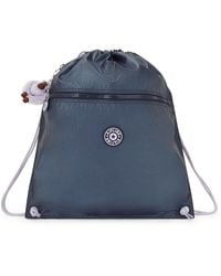 Kipling - Backpack Supertaboo Admiral Bl Met Medium - Lyst