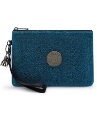 Kipling - Pouch Fancy Going Out Turq Large - Lyst