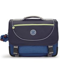 Kipling - Backpack Preppy Fantasy Blue Block Medium - Lyst