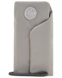 Kipling Small Wallet-style Organiser With Magnet Closure - Grey