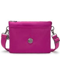 Kipling - Crossbody Bag Riri L Fuchsia Night Medium - Lyst