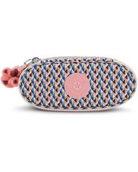 Kipling - Pouch Duobox Dreamy Geo Combo Medium 100% Recycled Polyester - Lyst