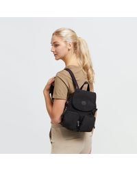 Kipling - Backpack Firefly Up Black Noir Small - Lyst
