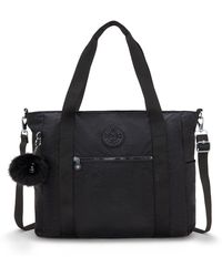 Kipling - Tote Jayla Python Embossed Large 60% Polyamide, 40% Recycled Polyamide - Lyst
