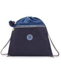 Kipling - Backpack Supertaboo Fantasy Blue Bl Medium - Lyst