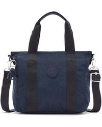 Kipling - Tote Asseni Mini Blue Bleu 2 Small - Lyst