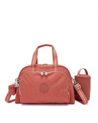 Kipling - Baby Bag Camama Vintage Pink Orange Large - Lyst