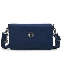 Kipling - Shoulder Bag Aras Up Night Ocean Jacquard Small - Lyst