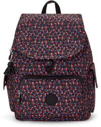 Kipling - Backpack City Pack S Happy Squares Small - Lyst