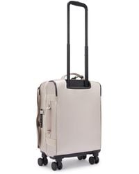 Kipling - Carry On Spontaneous S Metallic Glow Gold Small - Lyst