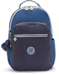 Kipling - Backpack Seoul Lap Tree House Block Large - Lyst