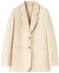 Totême - Tailored Herringbone Suit Jacket - Lyst