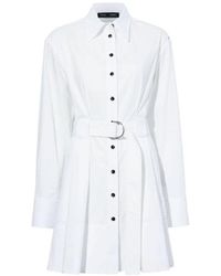 Proenza Schouler - Viola Mini Shirtdress - Lyst