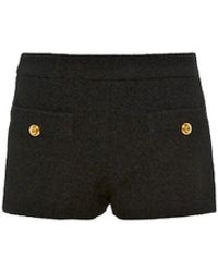 Miu Miu - Bouclé Mini Shorts - Lyst