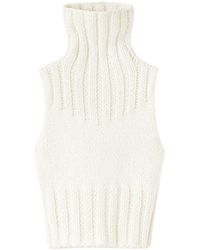 Totême - Hand-knitted Wool Top - Lyst