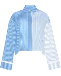 Adam Lippes - Ardsley Striped Shirt - Lyst