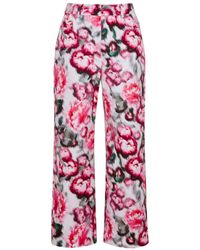 Adam Lippes - Alessia Floral Pants - Lyst