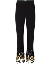 Rabanne - Crepe Trousers - Lyst