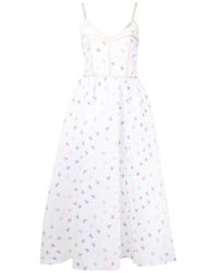 Rosie Assoulin Undress Midi Dress - White