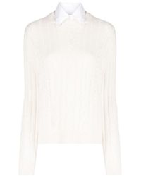 Twp - Boy Cable-knit Sweater - Lyst