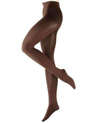 Womens Clothing Hosiery Stockings FALKE Synthetic Womens Pure Matt 50 Den W Tights in Brown 
