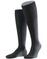 7 Finest Merino Wool Knee-high Dress Sock Falke Mens No 