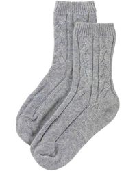 Cashmere Socks for Women | Lyst