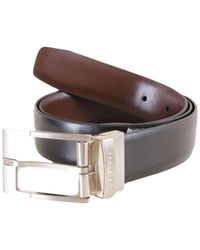 Ted Baker Connary Reversible Prong Buckle Belt - Brown