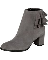 Alba Moda - Enkellaarsje Met Elegante Ruches - Lyst