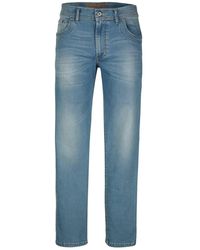 Babista Jeans In Used Look in het Blauw voor heren | Lyst NL