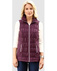 Paola Bodywarmer - Paars