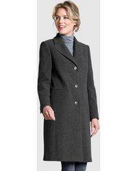 Dress In Mantel - Zwart